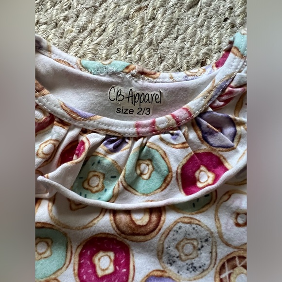 Small Shop Handmade Donut Ruffle Tank - Picture 4 of 6